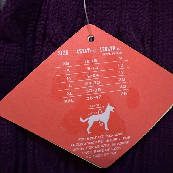 NWT Pet Sweater - Picture 3 of 6